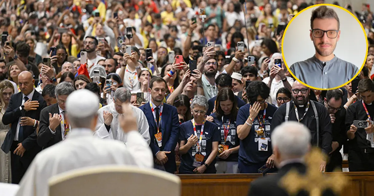 Jubilee of Catholic influencers pietro calore