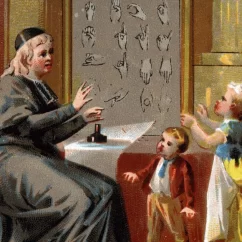 inventor of sign language