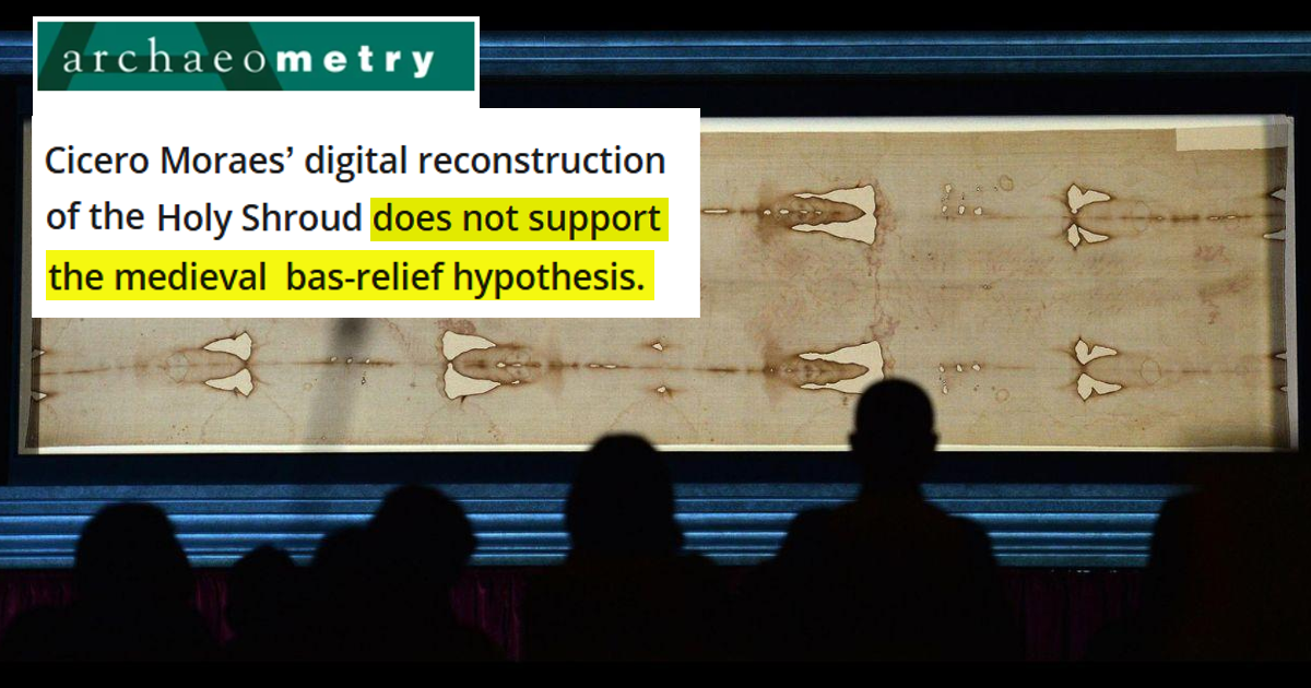 Shroud bas-relief Cicero Moraes