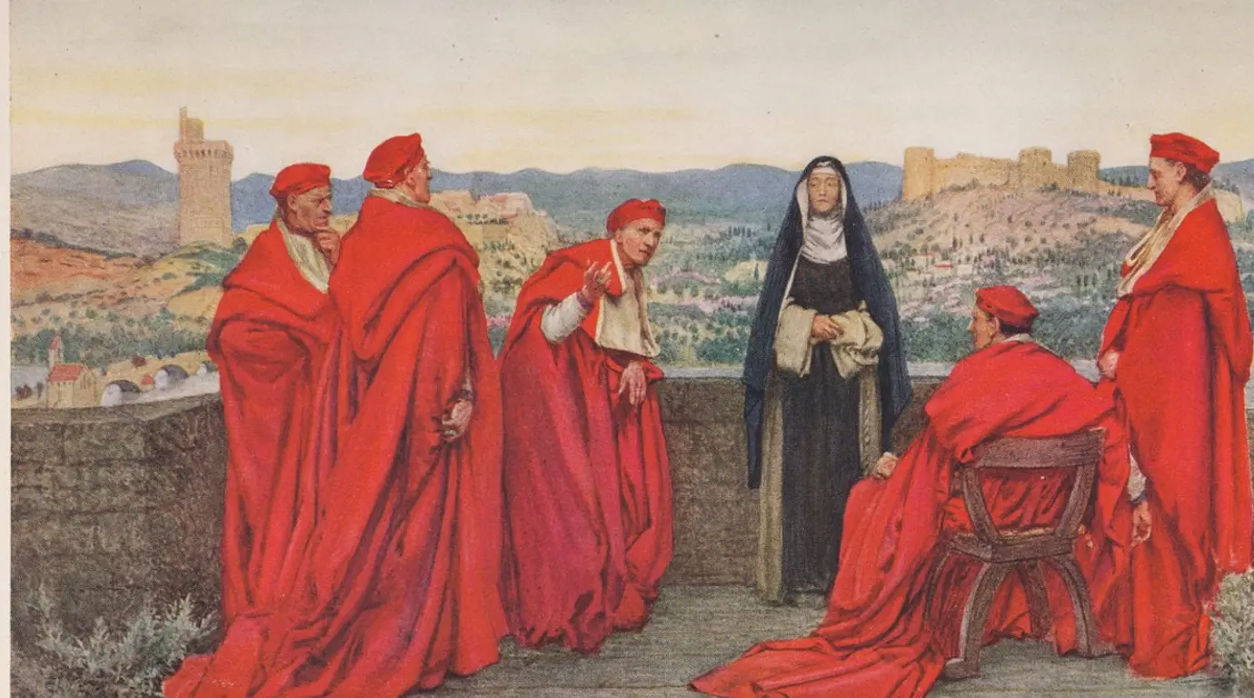 Saint Catherine of Siena Pope