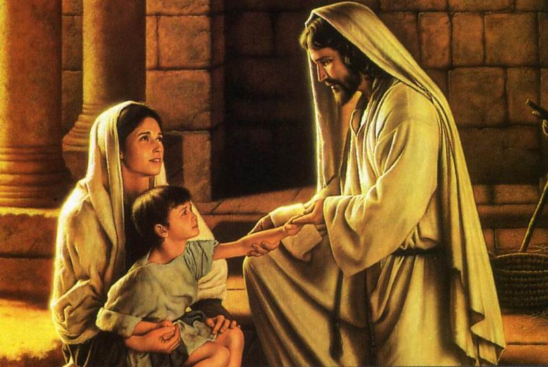 Gesù e un bambino