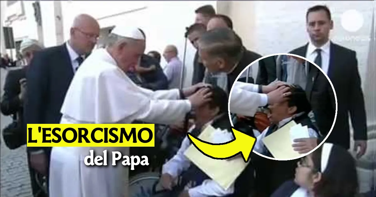 papa francesco esorcismo
