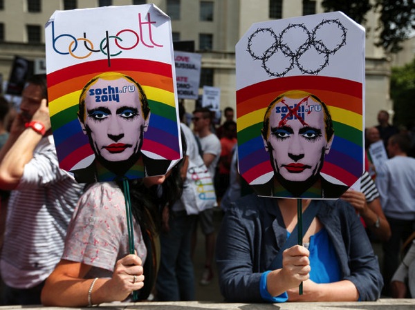 Putin gay