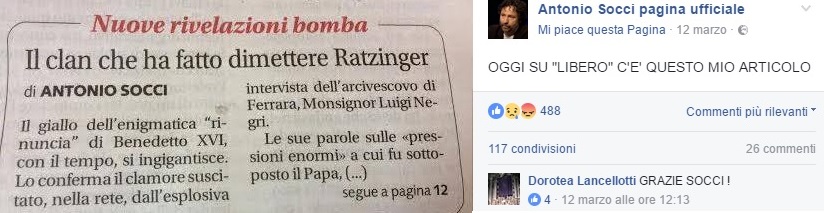 dimissioni ratzinger