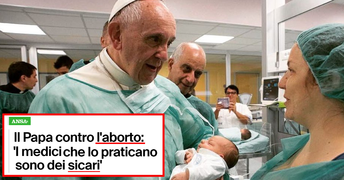 bergoglio aborto