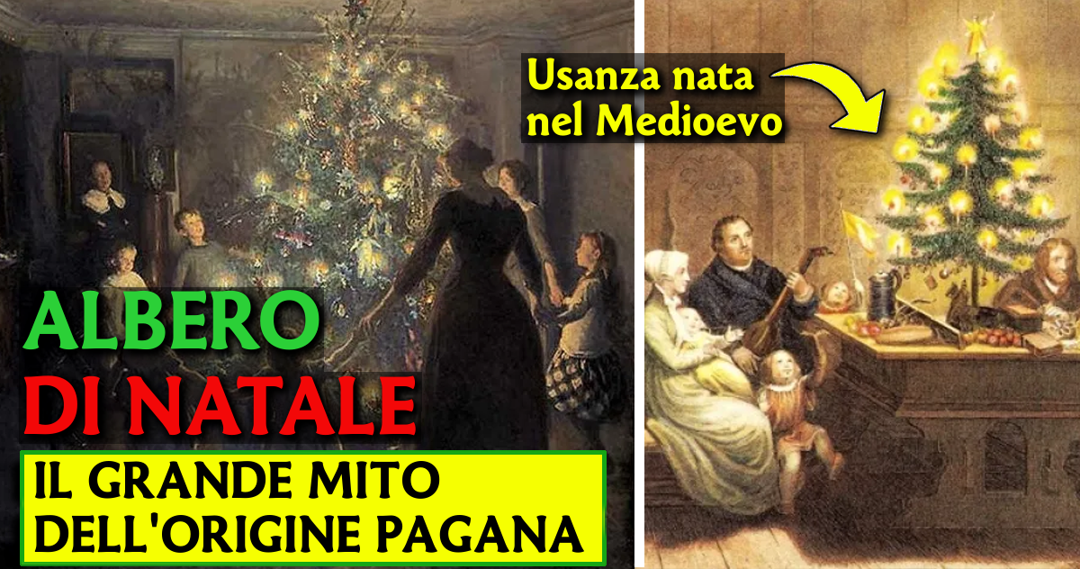 albero natale pagano