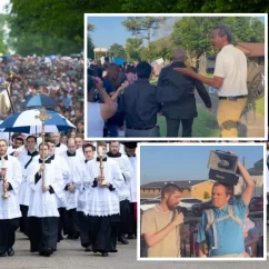 Il pellegrinaggio eucaristico seguito da insulti “cristiani” pellegrinaggio eucaristico insulti