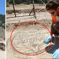 antica chiesa scritta