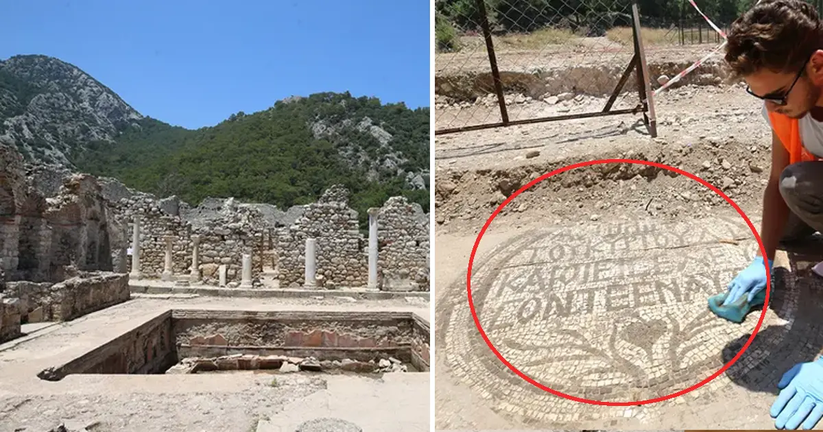 antica chiesa scritta