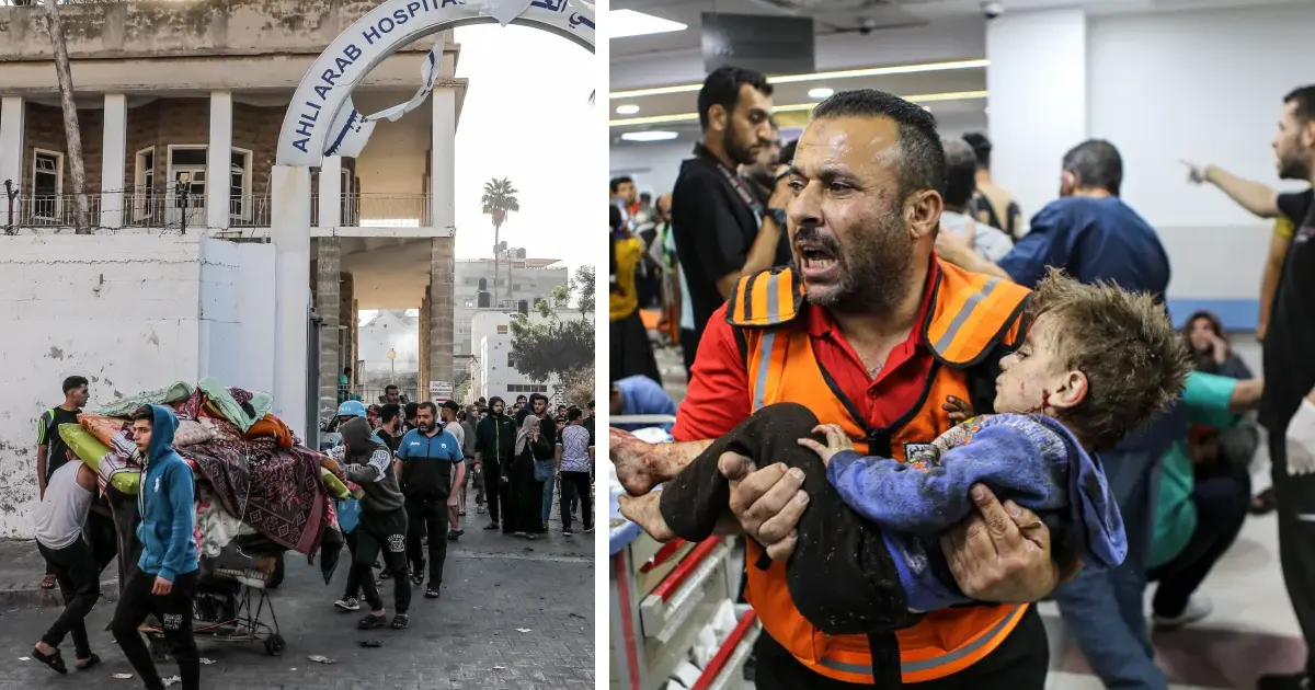gaza ospedale cristiano