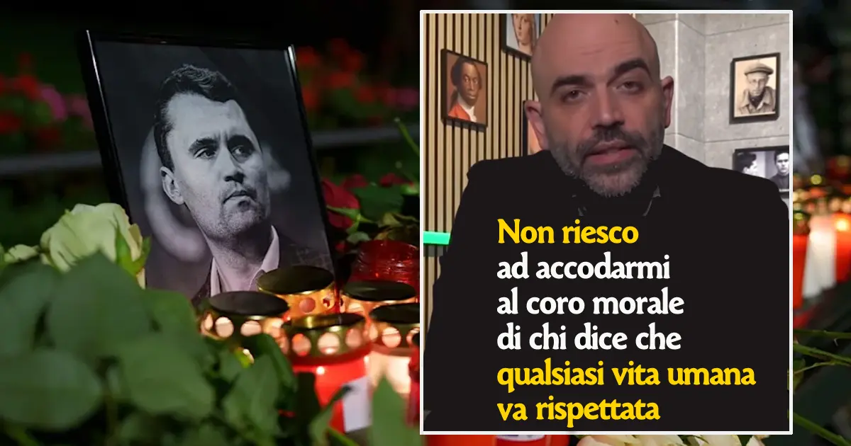 charlie kirk roberto saviano