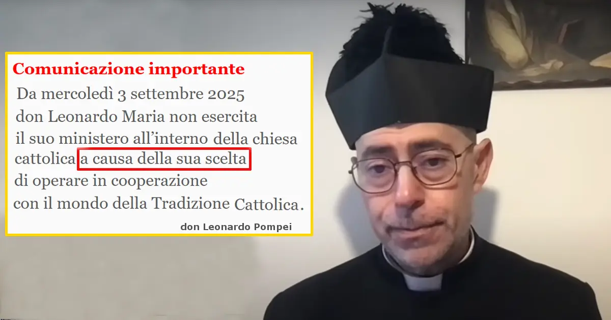 don leonardo pompei sospensione