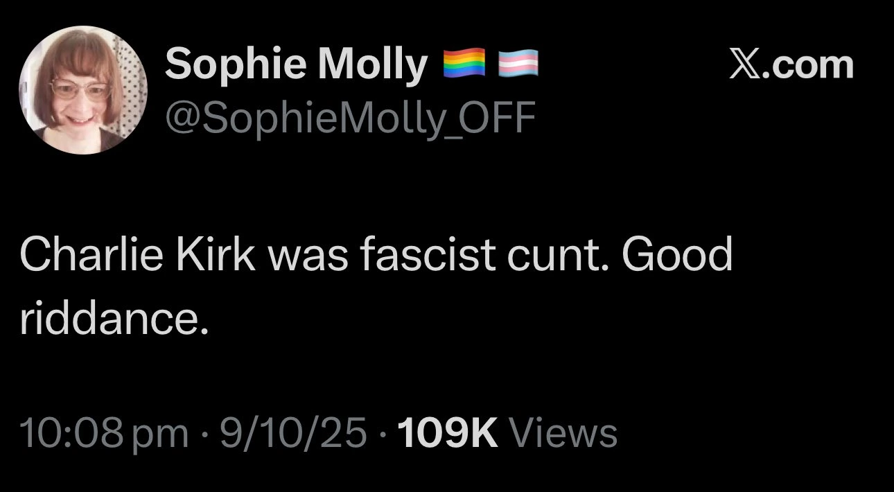 charlie kirk festeggiamenti