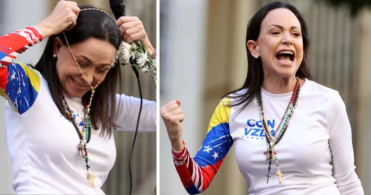 maria corina Machado nobel rosario