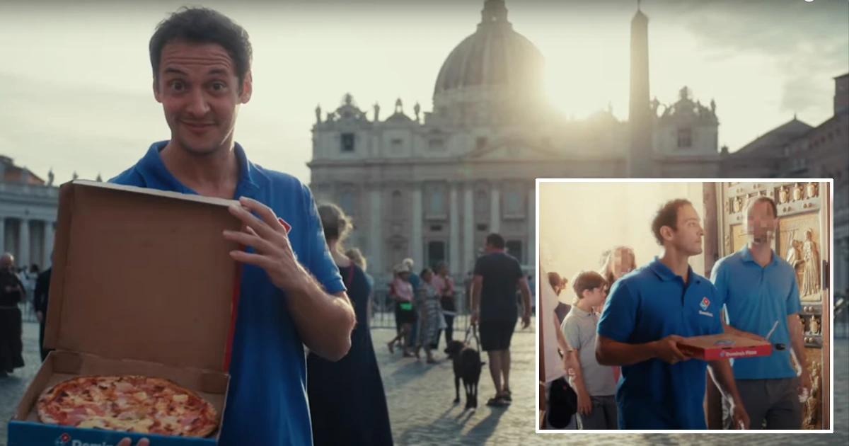 pizza ananas vaticano