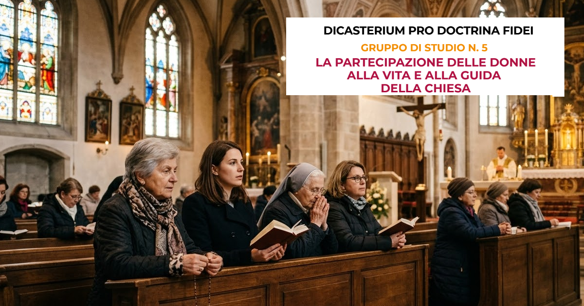 donne chiesa documento