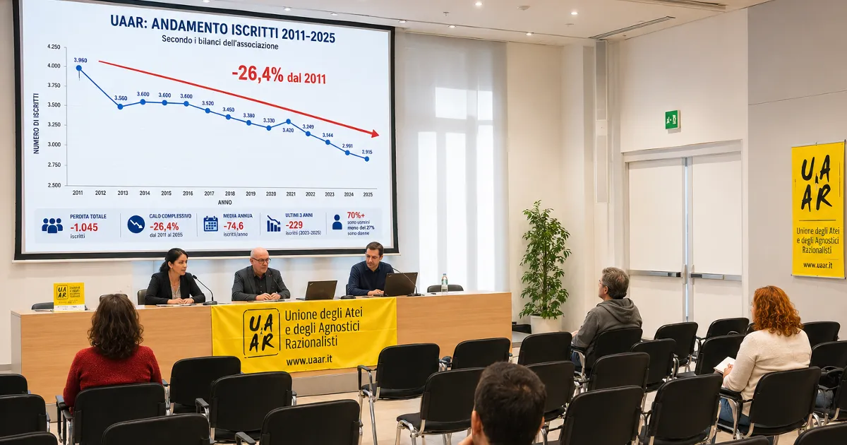uaar numero iscritti