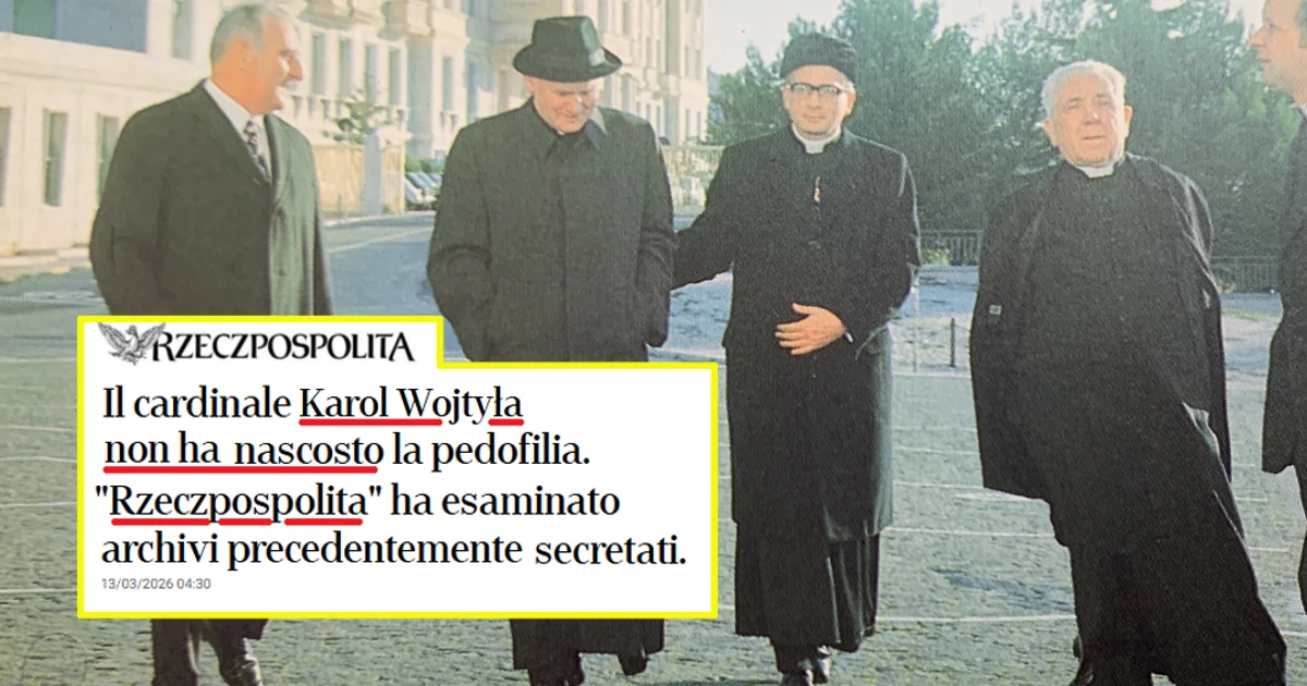wotyla abusi insabbiamento pedofilia