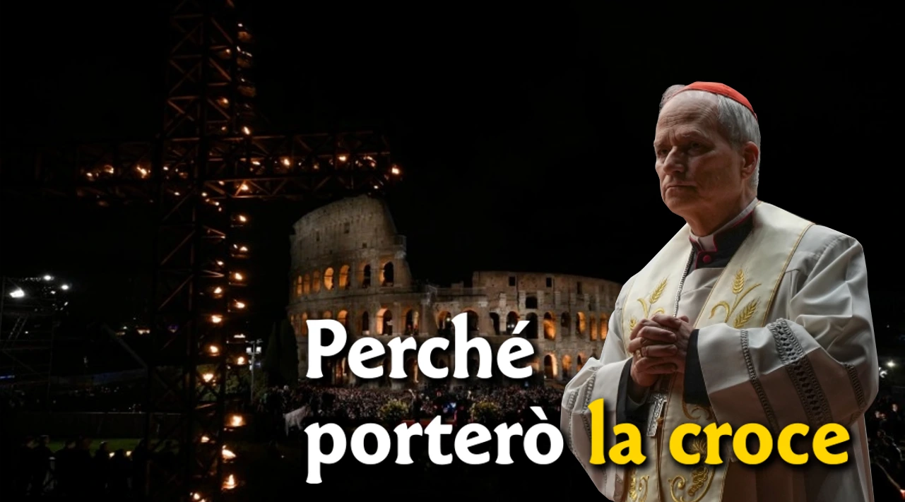 leone xiv croce venerdì santo via crucis