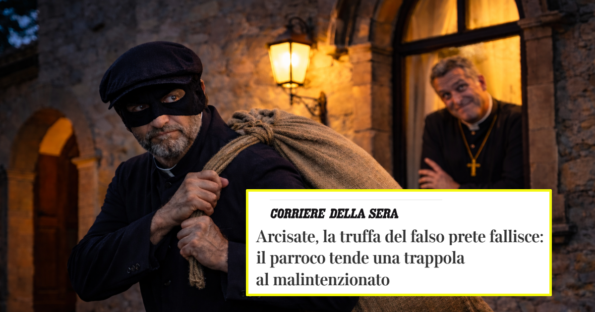prete truffa