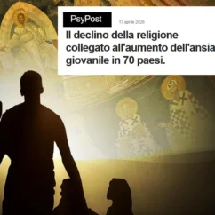 Nuovo studio: il calo di religiosità peggiora salute mentale religione salute mentale