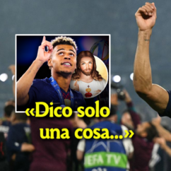 Il PSG vince la Champions, Doué: «Solo una cosa: grazie Gesù» psg doué gesù