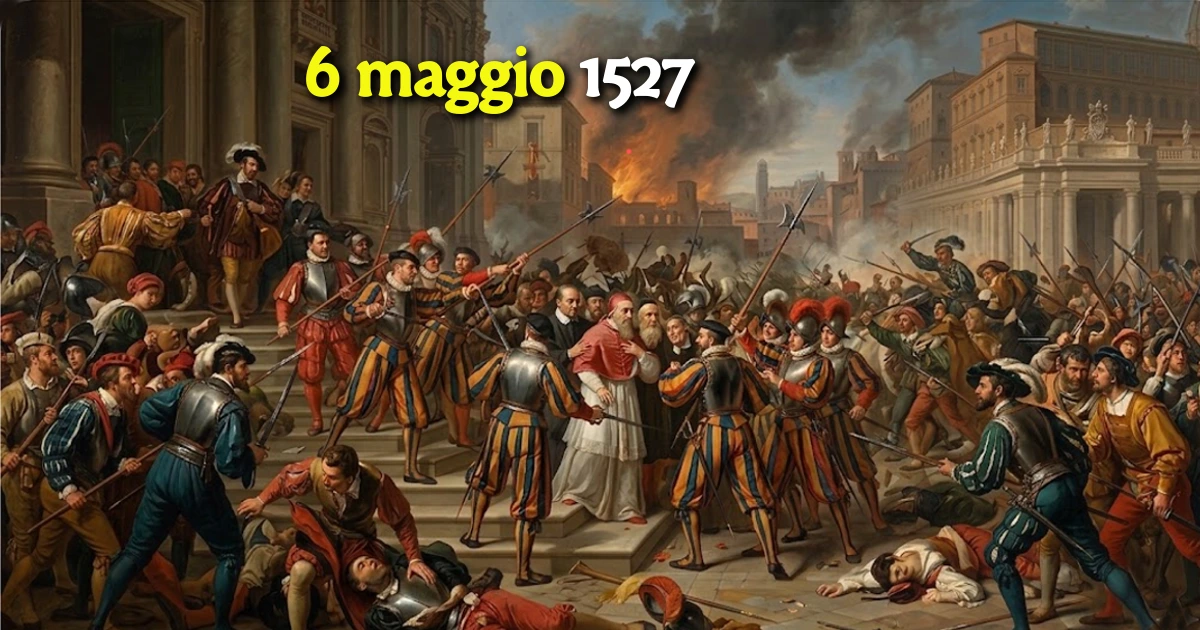 guardie svizzere sacco di roma