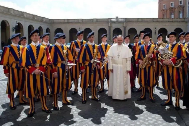 guardie svizzere papa