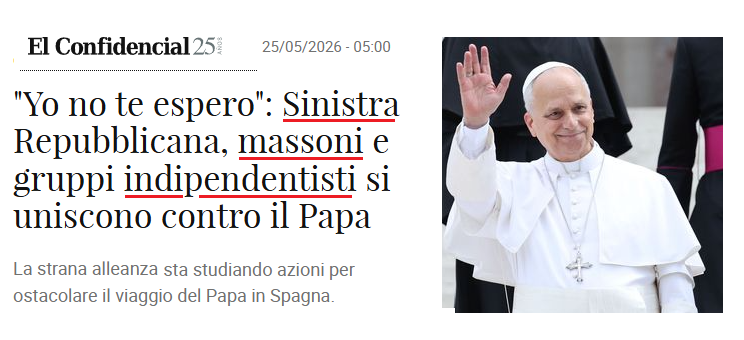 papa spagna proteste