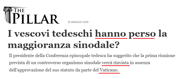 vescovi tedeschi sinodo