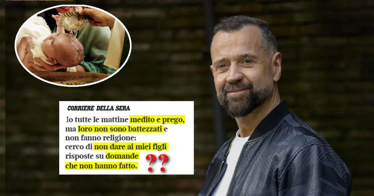 fabio volo battesimo figli