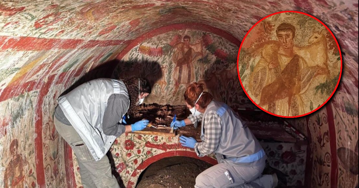 antica immagine gesù