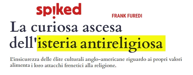 isteria anti religiosa frank furedi