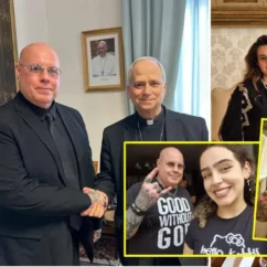 Chi è davvero il satanista con Papa Bergoglio e il card. Prevost? satanista bergoglio