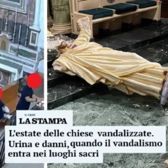 In Italia ogni giorno profanate tre chiese: sono i maranza? chiese profanate vandali