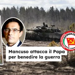 Pace e utopia: se i comunisti difendono il Papa da un teologo pace leone xiv mancuso