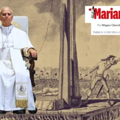 Il Papa in Francia risveglia il laicismo: nostalgia della ghigliottina? papa leone xiv francia