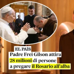Il cristianesimo non interessa? Un frate brasiliano e 28 milioni di follower Frei Gilson