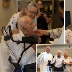 Un veterano di 98 anni entra a far parte della Chiesa cattolica veterano cattolico