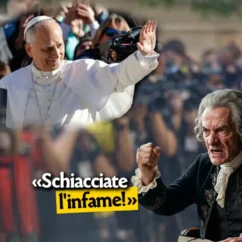 Francia, la patria della laicité si mobilita per il Papa. Un saluto a Voltaire! francia papa voltaire