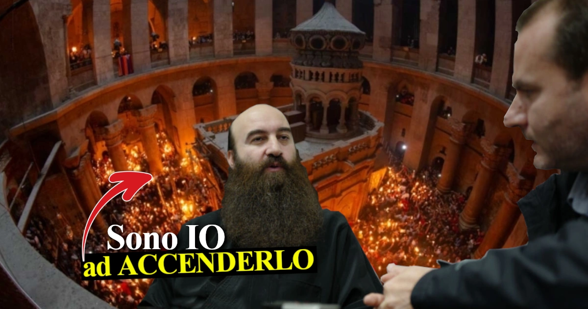 fuoco santo gerusalemme miracolo