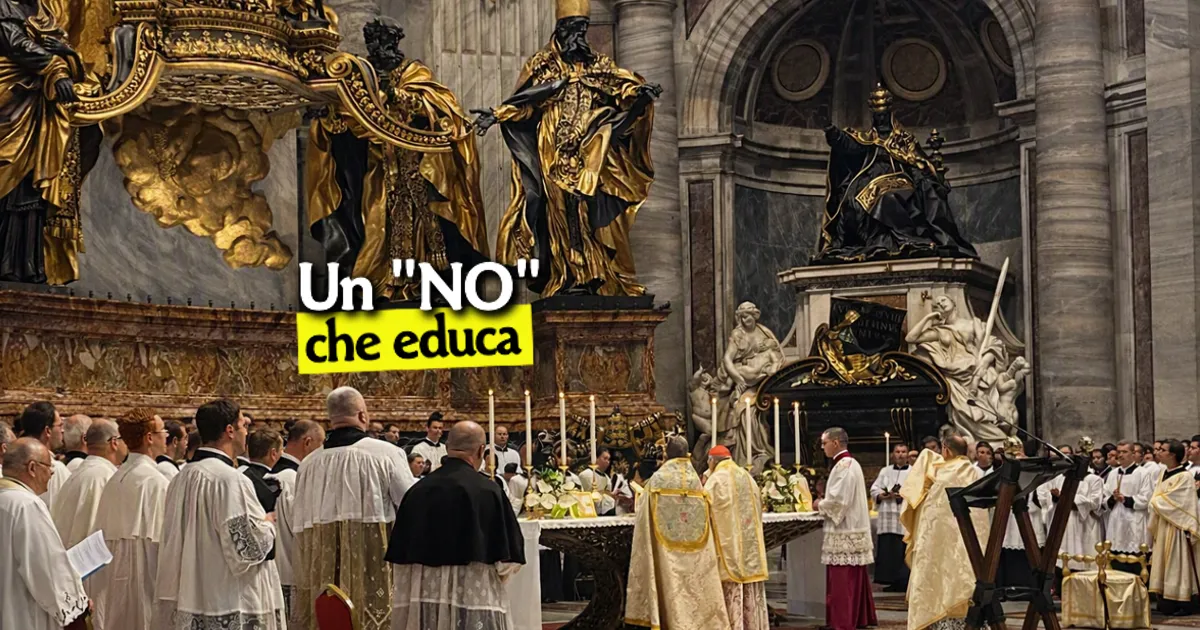 messa latino san pietro